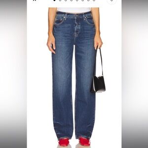 GRLFRND Indigo Straight Leg Jeans